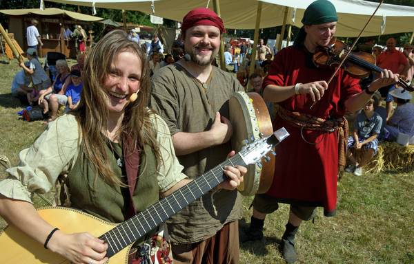 Schattenweber beim Schlossfest in Bleckede